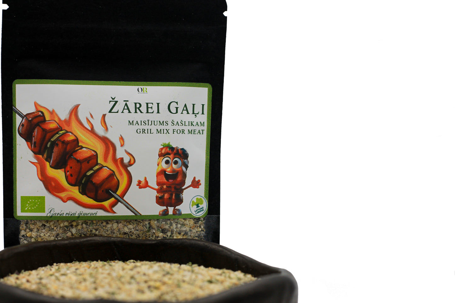 Garšvielu maisījums šašlikam “Žārei Gaļi” ar jūras sāli JAUNUMS