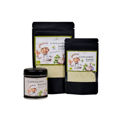 Ķiploku pulveris ar dillēm "Latgalieša sapnis"