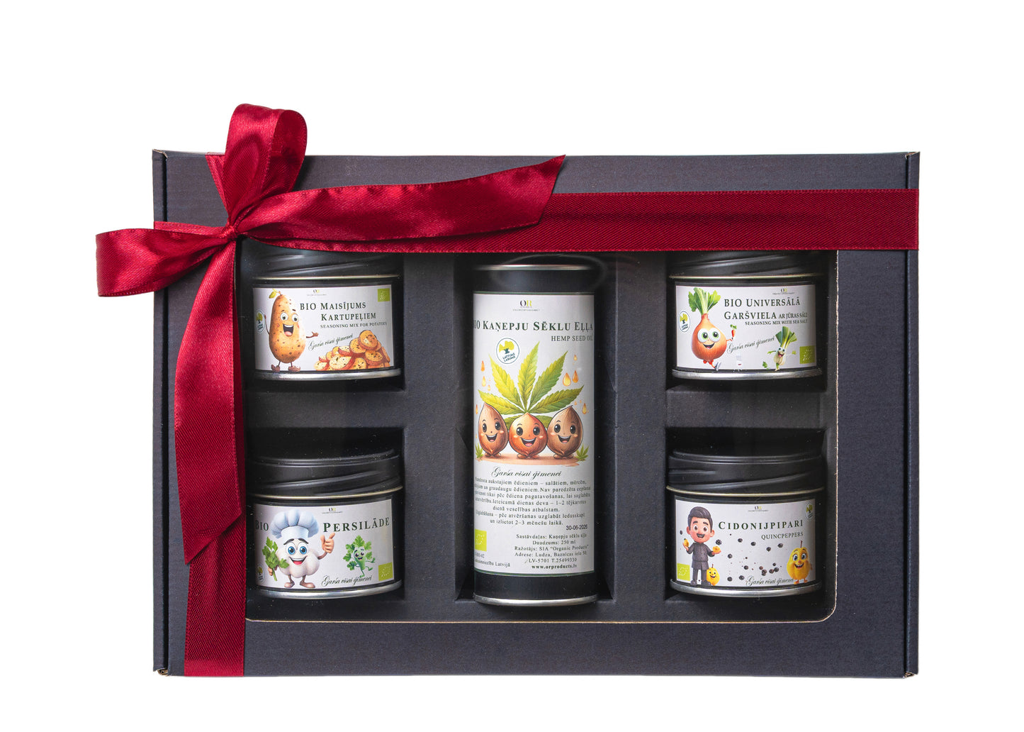 Dāvanu komplekts “Ekskluzīvais ar kaņepju eļļu” ❗ PIEEJAMI PĒC 12. DECEMBRA