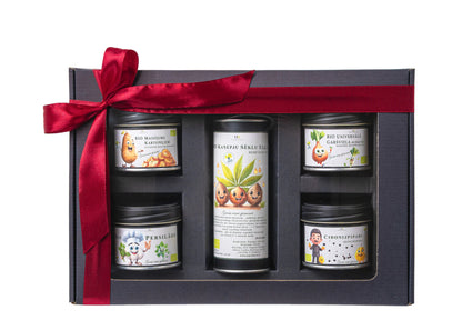 Dāvanu komplekts “Ekskluzīvais ar kaņepju eļļu” ❗ PIEEJAMI PĒC 12. DECEMBRA