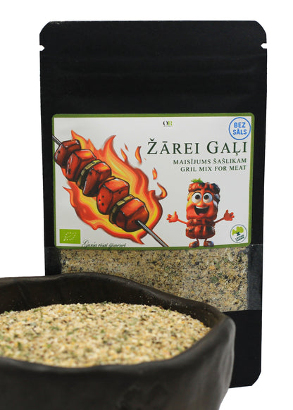 Garšvielu maisījums šašlikam “Žārei Gaļi” bez sāls JAUNUMS